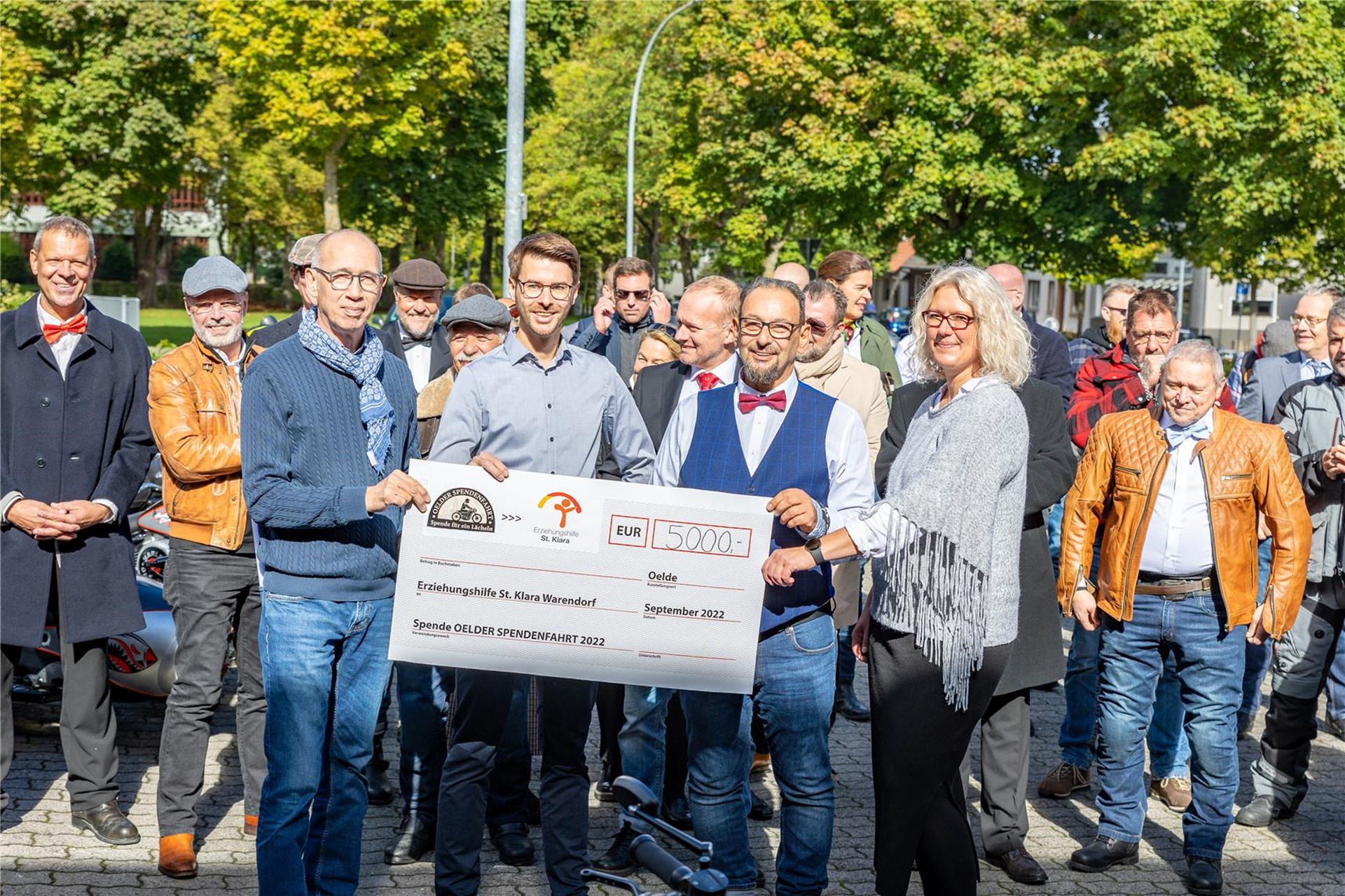 Spendenübergabe