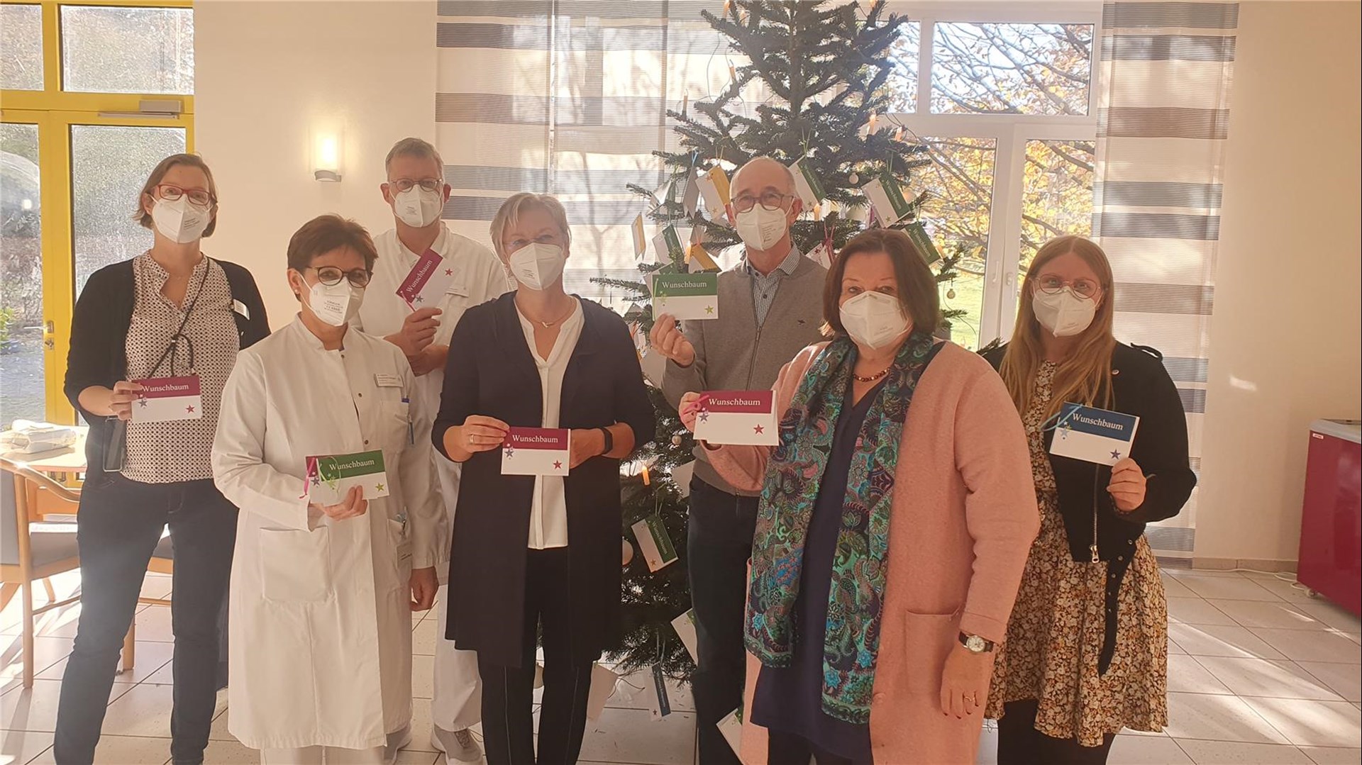 Wunschbaum im Krankenhaus Beckum